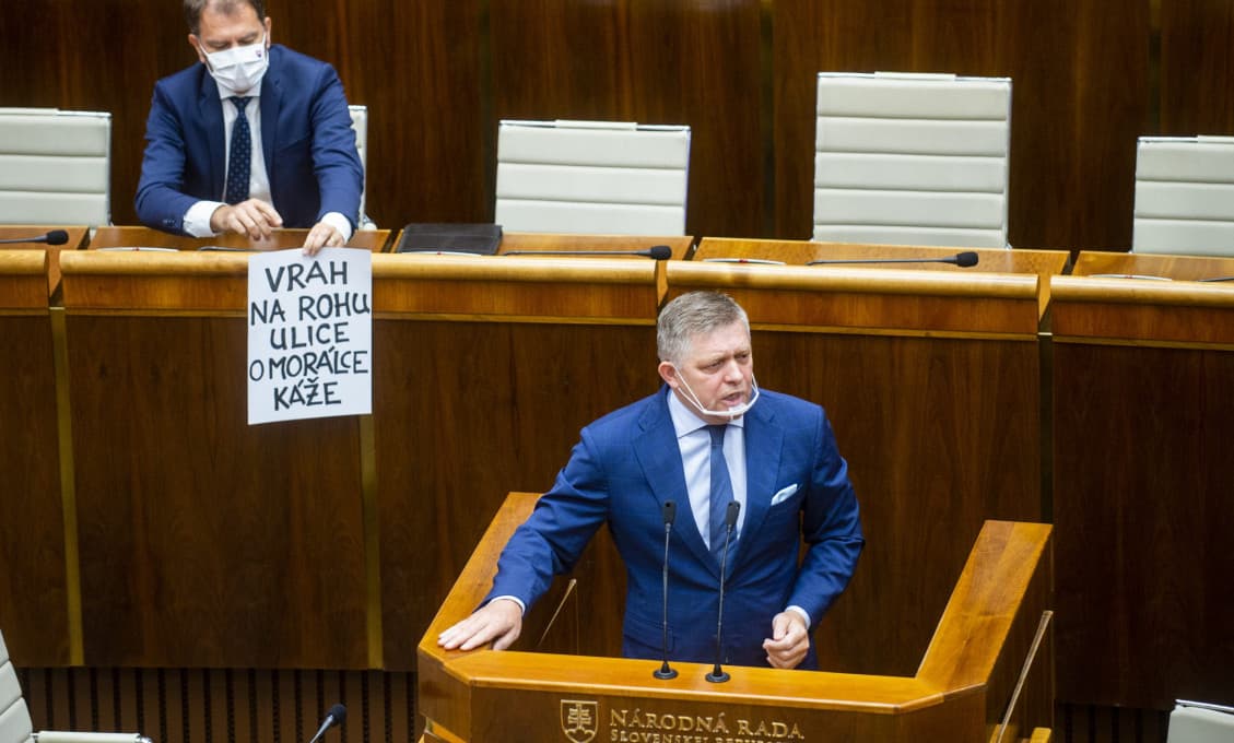 Matovič o daňových únikoch alebo vrah na rohu ulice o morálce káže