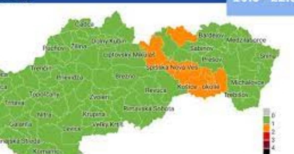 Covid automat - od pondelka Slovensko výrazne sčernie