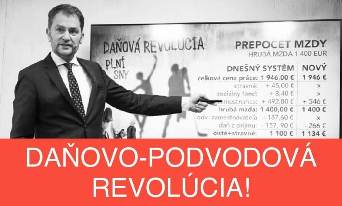 Kamenický: Matovič s reformou klame a účelovo zavádza!