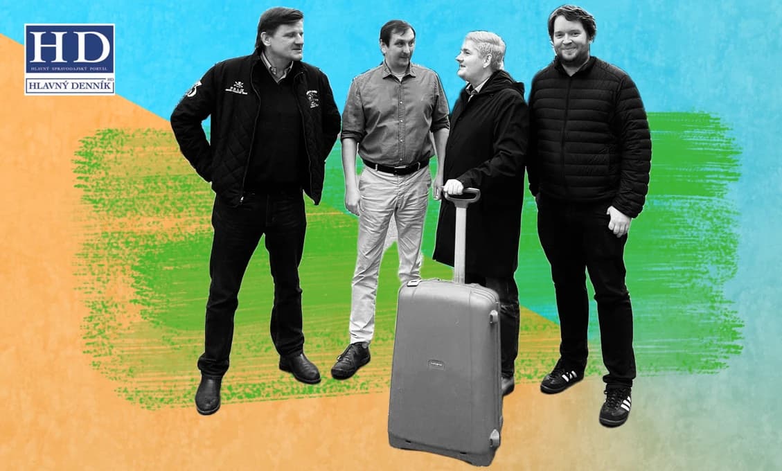 Potrebujeme kufre? 150 kufrov v Bratislave nainštalovali Hlina, Hipš a Ravasz