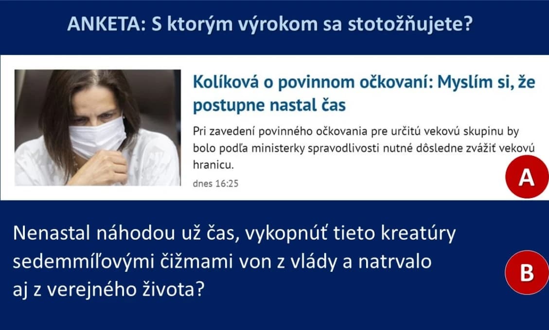 Jasná a stručná aktuálna anketa Rafaela Rafaja