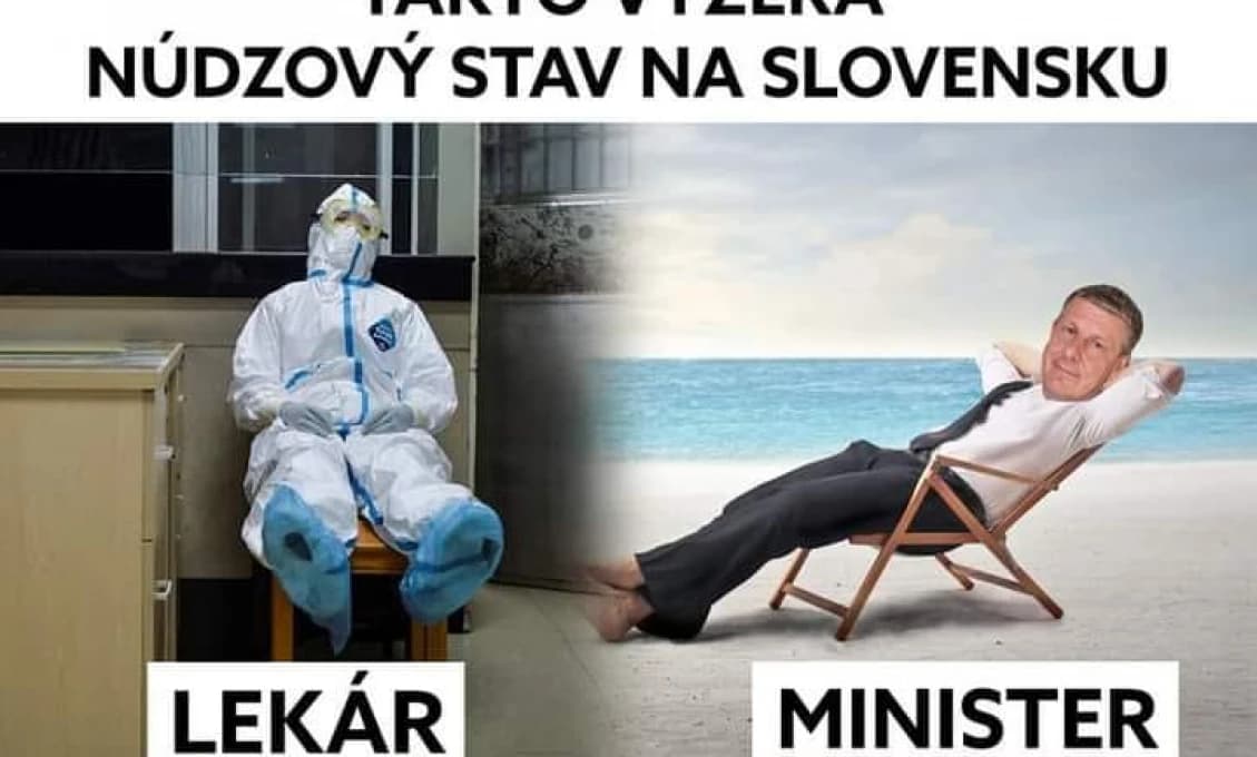 Mal by minister zdravotníctva po návrate zo žúrky v Ománe odstúpiť? Slováci v tom majú jasno