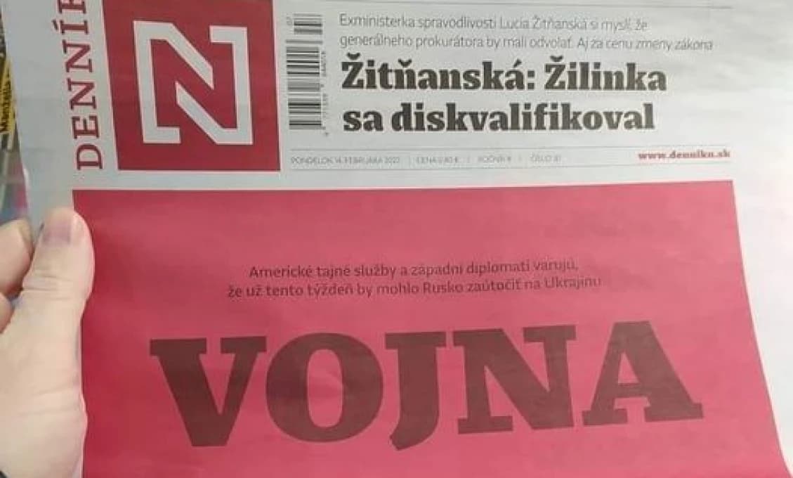 Žurnalistika je mŕtva, nech žije vojnová propaganda a militantné šialenstvo!