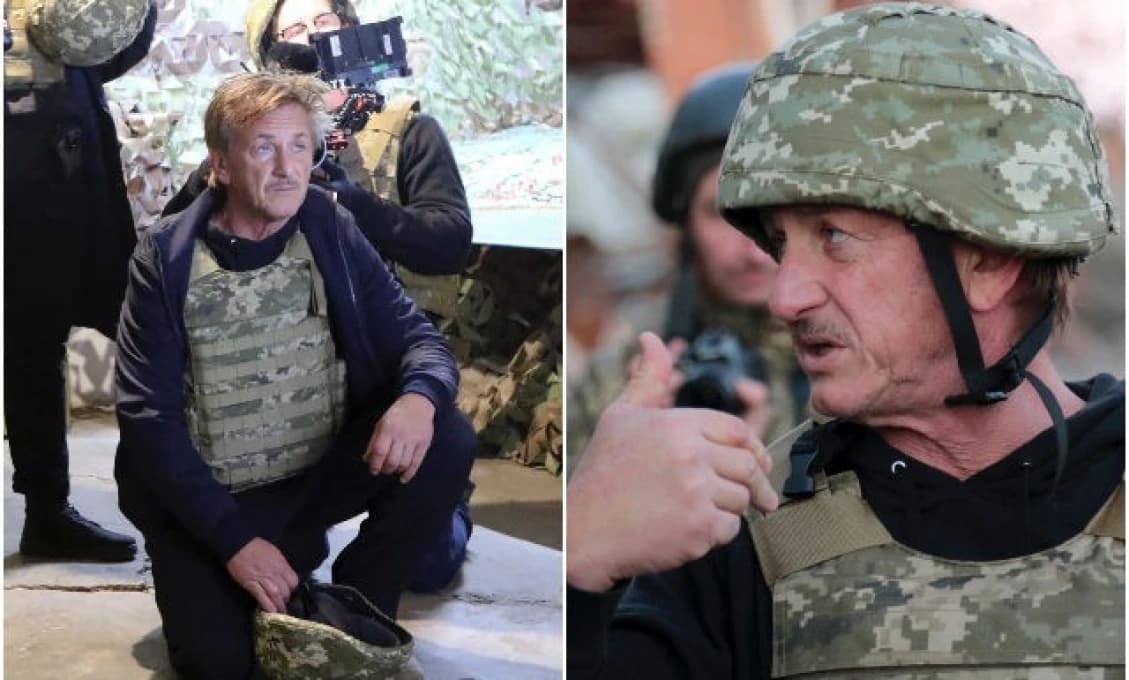 Sean Penn kráča pešo k poľským hraniciam!