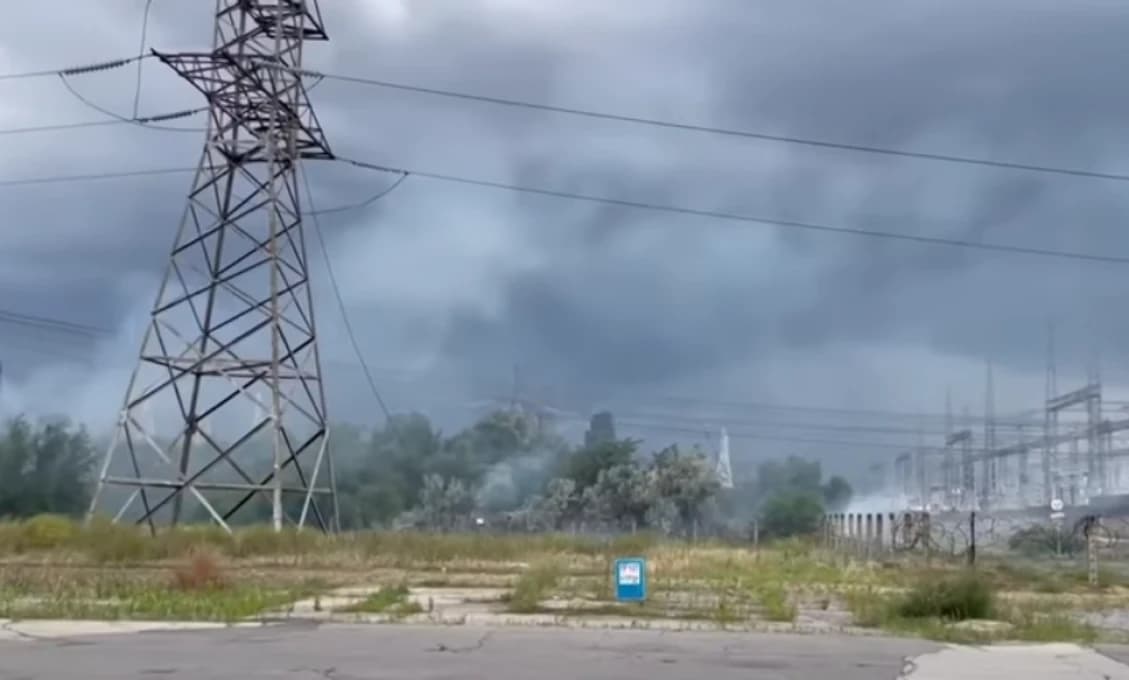 Ostreľovali atómovú elektráreň