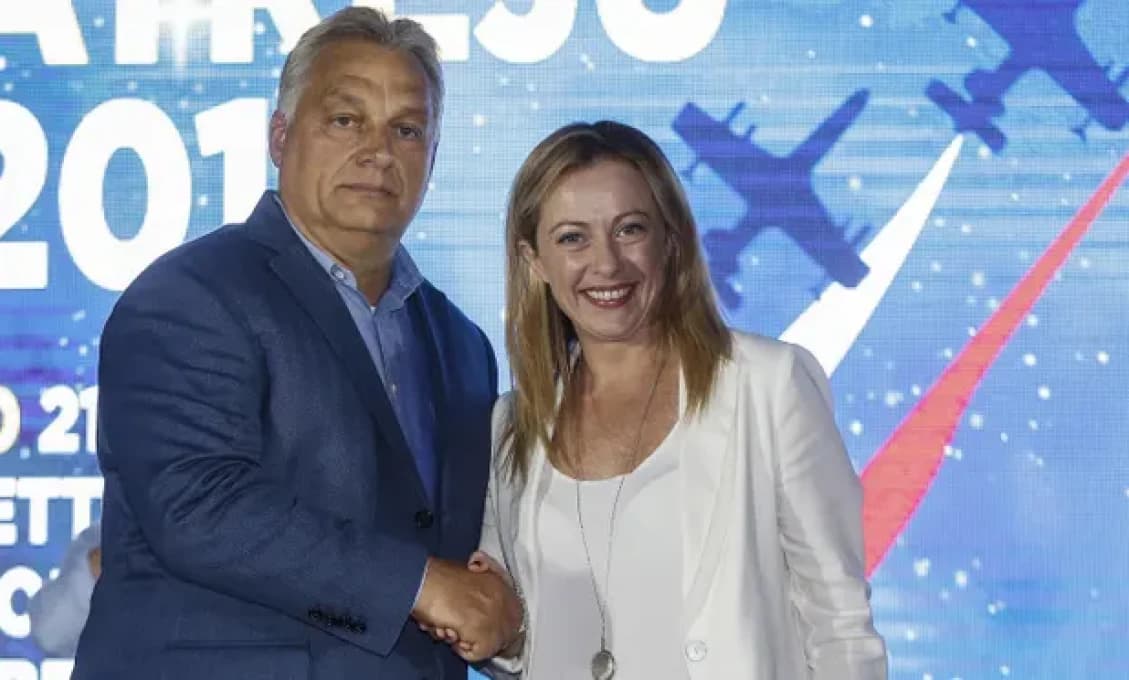 Giorgia Meloniová - Trójsky kôň Putina spolu s Orbánom?