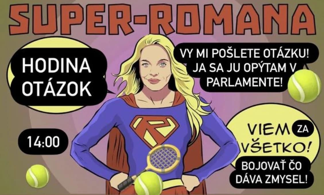 Poslankyňa Tabák s novou identitou: V parlamente zasadá SUPER ROMANA! To musíte vidieť (FOTO)