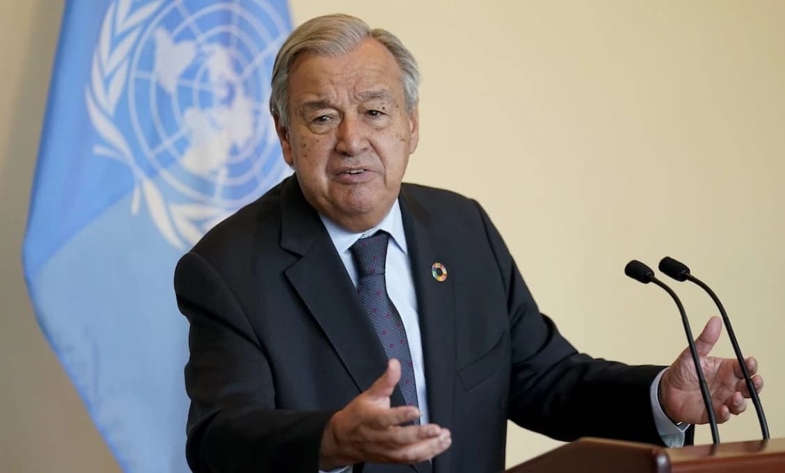 Generálny tajomník OSN António Guterres je hlboko znepokojený