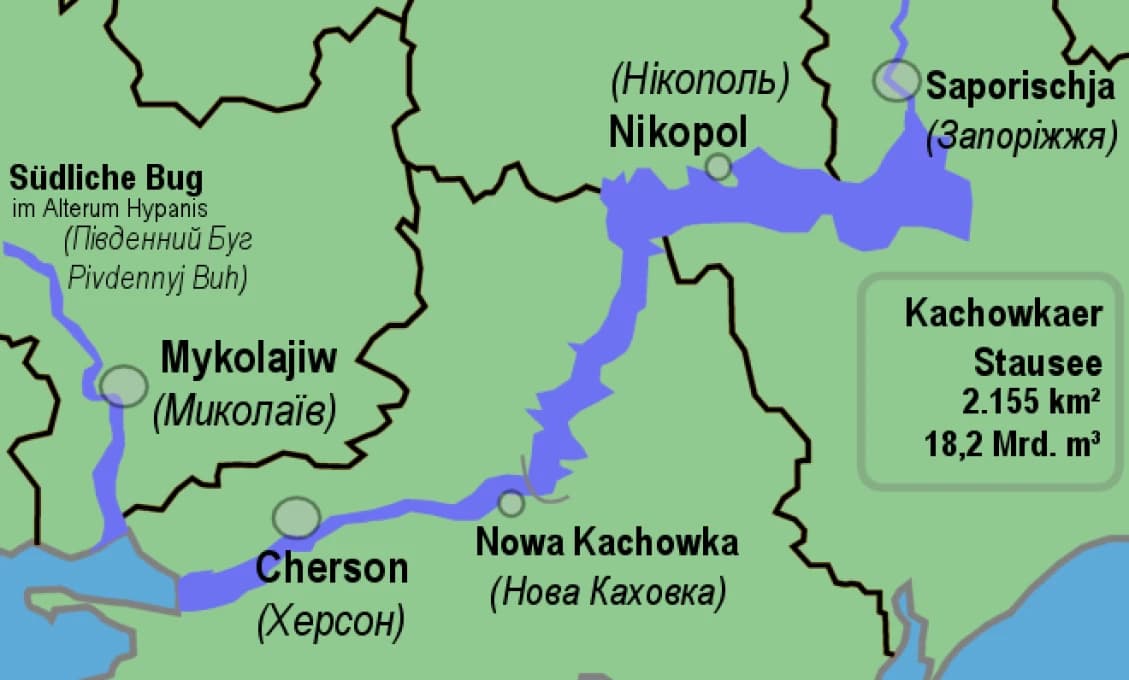 Ukrajina: Kachovskú priehradu poškodil ukrajinský útok, tvrdia ruské úrady