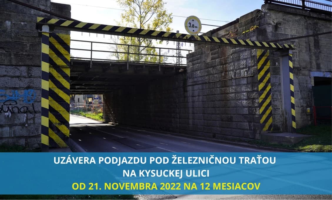 Podjazd na Kysuckej ulici v Žiline zatvoria na 12 mesiacov