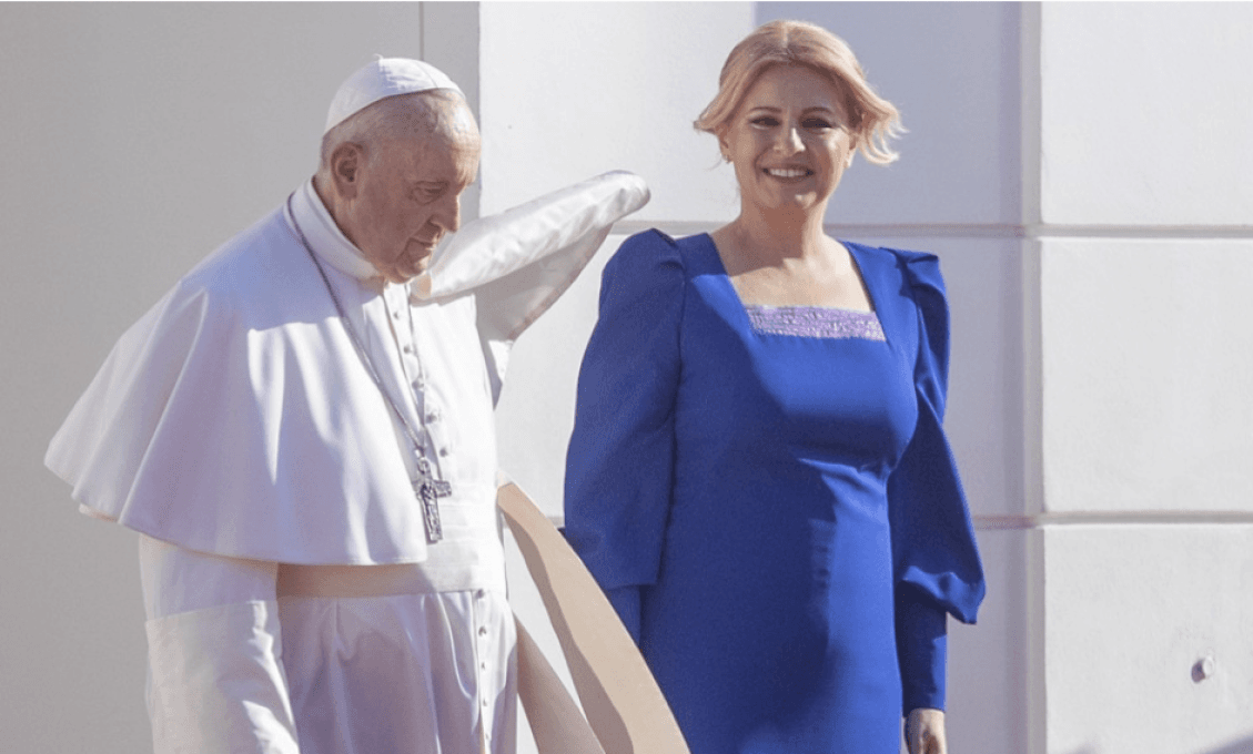 Prezidentka odcestuje za pápežom. Pozrite kto ju bude sprevádzať!