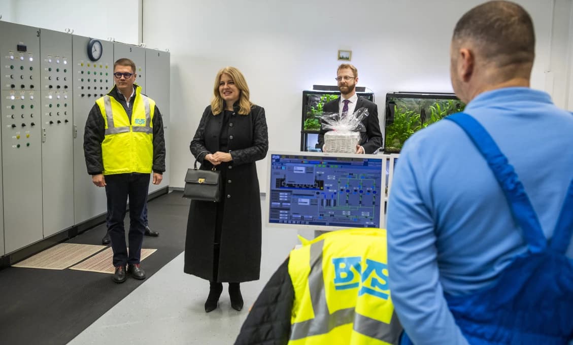 Prezidentka navštívila železničiarov, hasičov a vodárenských pracovníkov