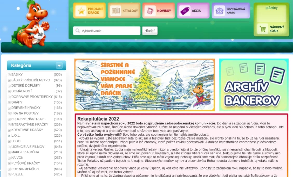 Dráčik rekapituluje rok 2022: „Čo všetko ľudia ovplyvnili?"