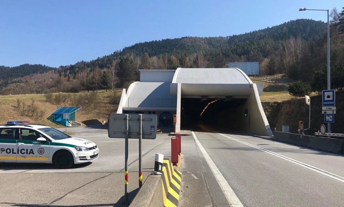 Motoristi POZOR! Cez tunel Branisko v noci neprejdete