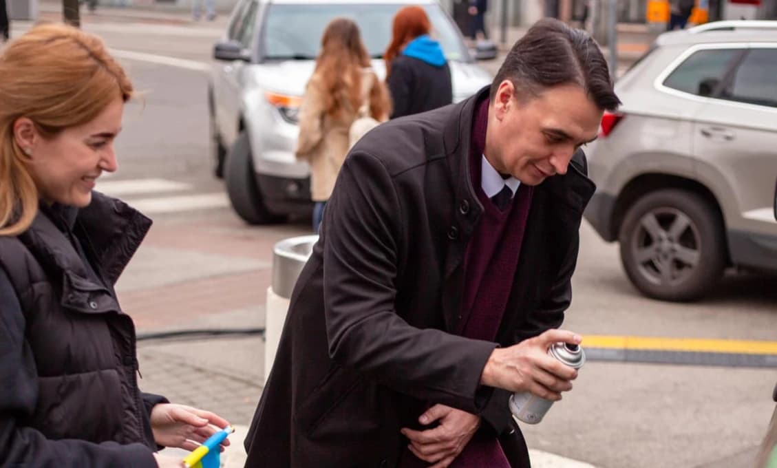 Juraj RIZMAN sprejoval! KDE A ČO? (FOTO GALÉRIA)