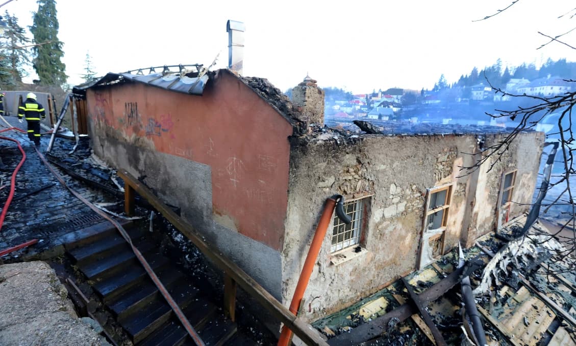 Požiar v Banskej Štiavnici je stabilizovaný, mesto vyhlásilo mimoriadnu situáciu