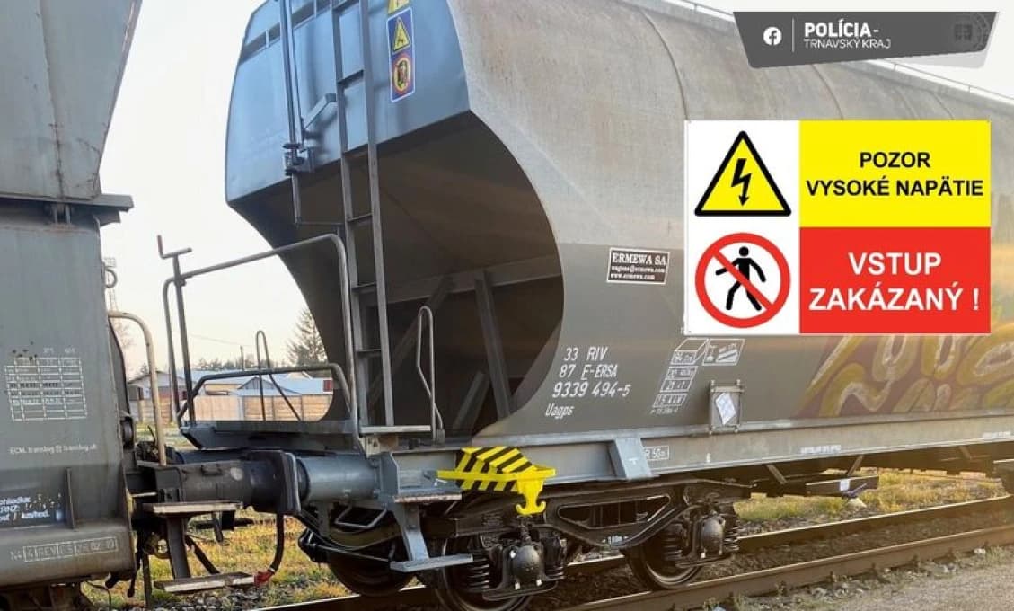 HROZNÁ TRAGÉDIA: MLADÍK SI CHCEL SPRAVIŤ FOTKU NA VAGÓNE
