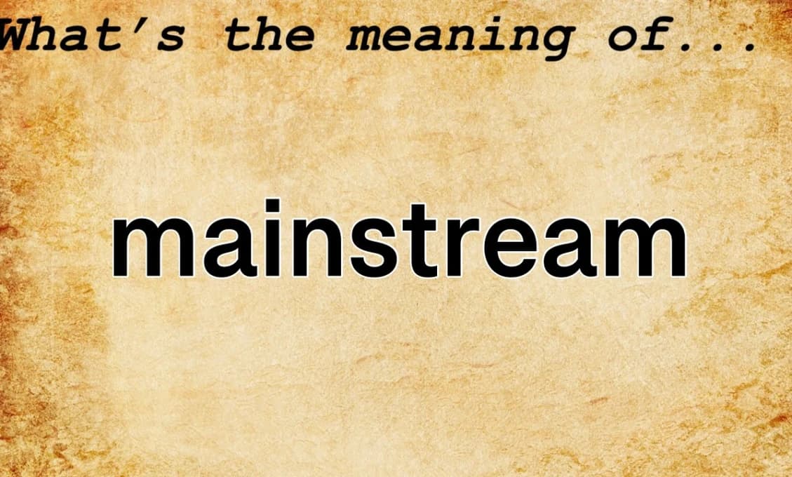 Mainstream sa vôbec nehanbí