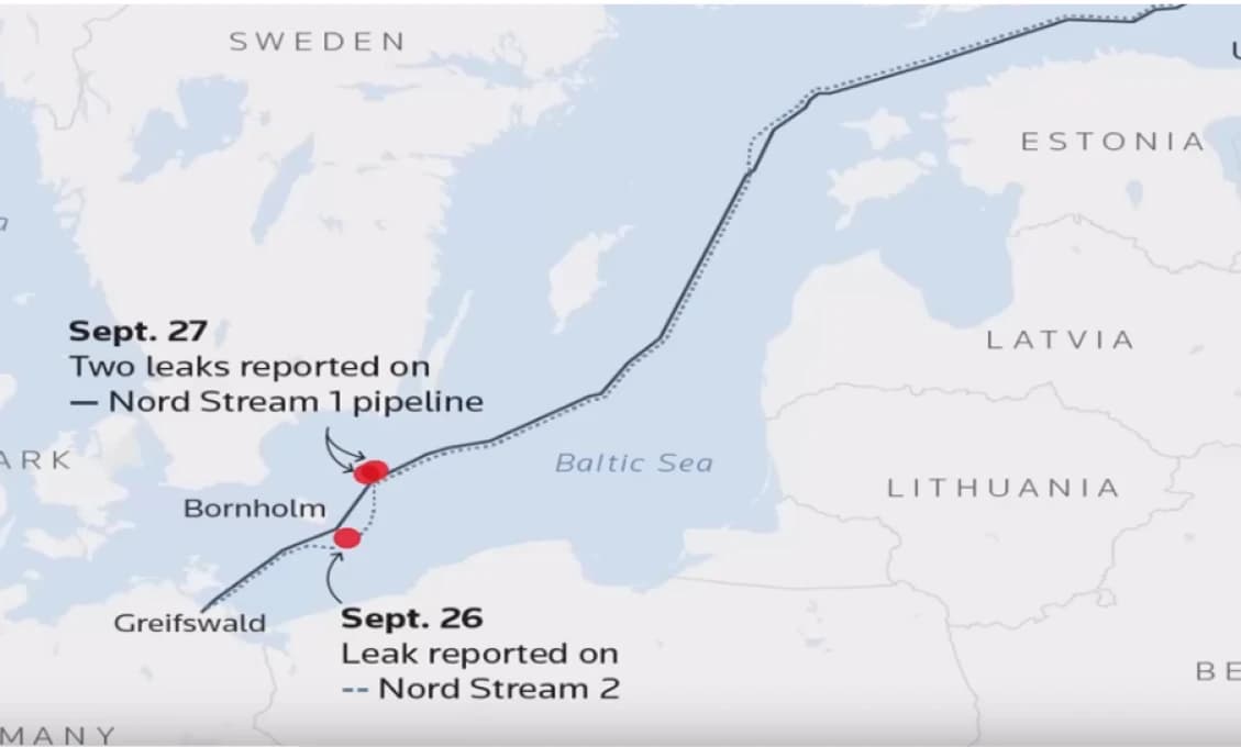 Dvaja Ukrajinci sú podozriví z výbuchov na Nord Stream