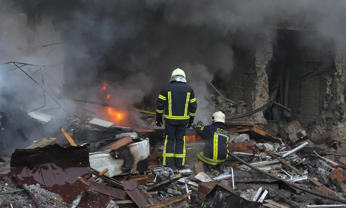 POTVRDENÉ! Rusko podniklo najväčší dronový útok na Kyjev