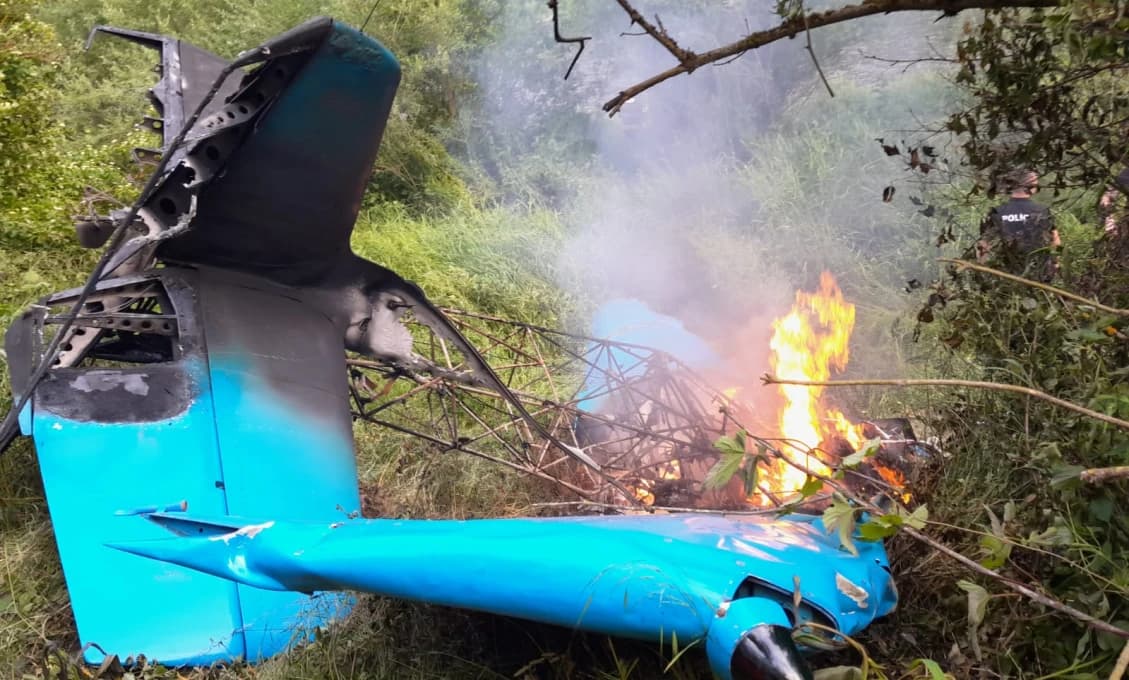 Rýchla správa: Pri Dolnom Hričove spadlo malé lietadlo