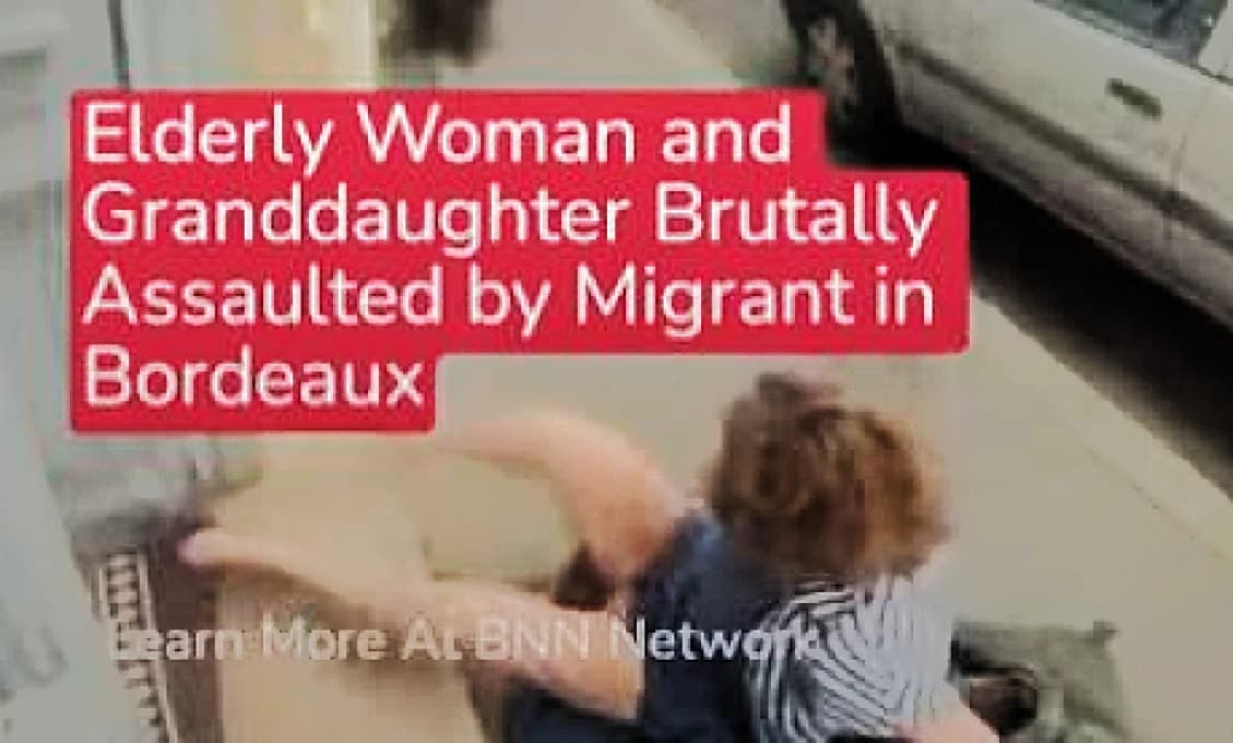 Migrant vo Francúzsku surovo hodil ženu s vnučkou o chodník (VIDEO)