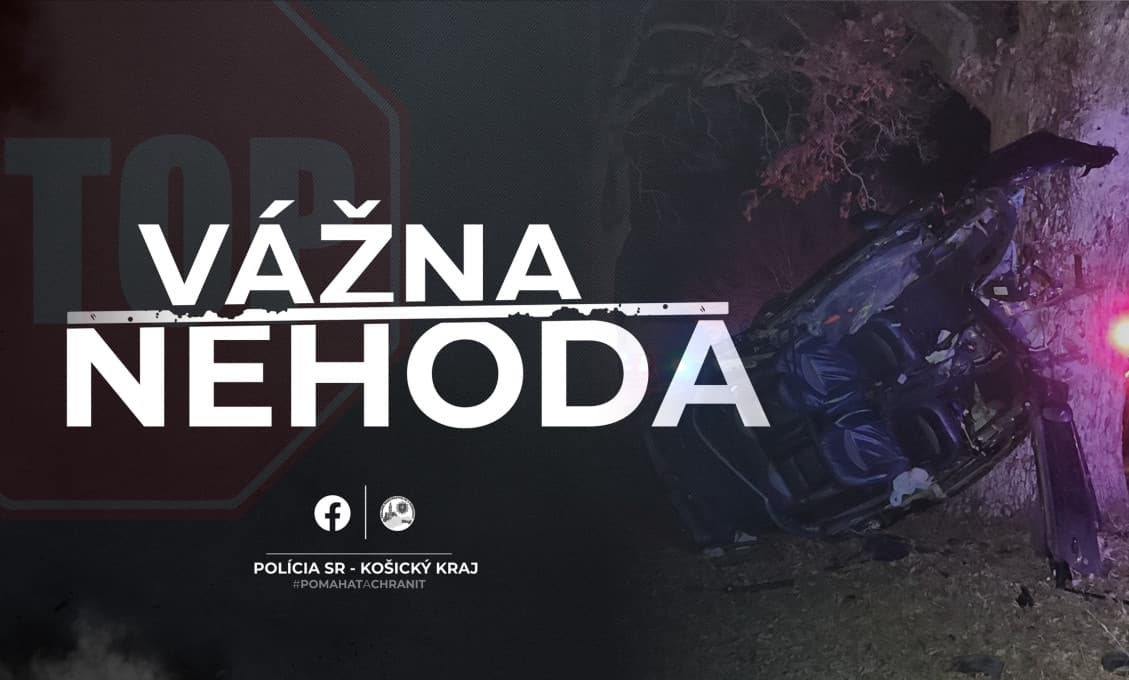 Opitý motocyklista s tehotnou spolujazdkyňou utrpeli ťažké zranenia (FOTOGALÉRIA)