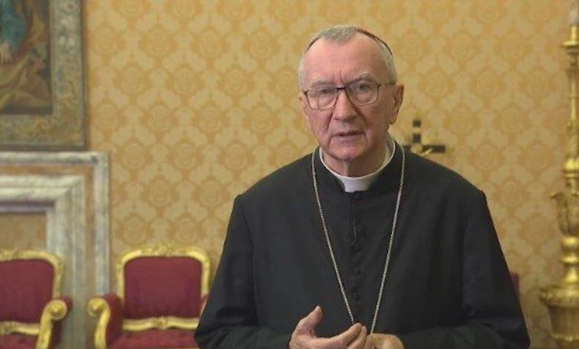 Kardinál Parolin požehnal súsošie sv. Cyrila, Metoda a Gorazda