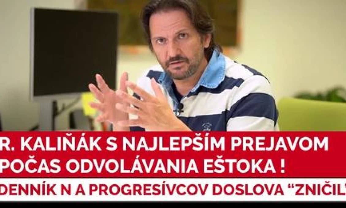 Kaliňák zniesol Denník N a PS POD ČIERNU ZEM! A reakcia Šimečku?