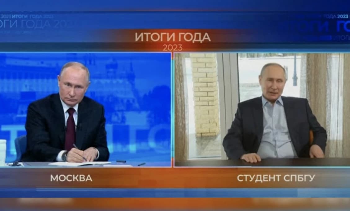 Putin sa pýtal Putina (VIDEO)