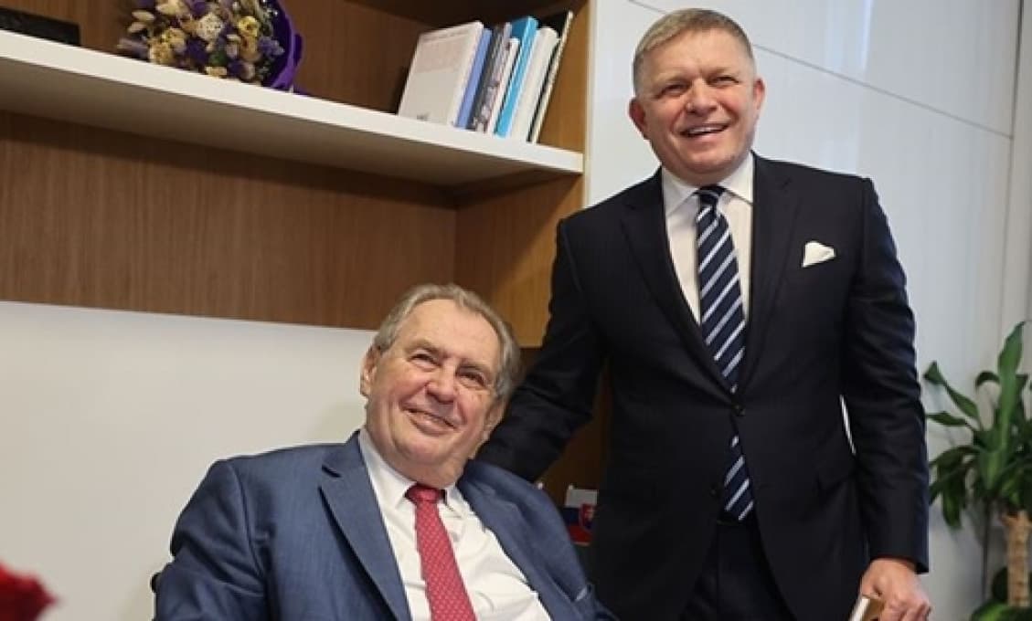 Miloš Zeman o Ficovi: Cením si rýchlych politikov! Naopak, tí pomalí... (VIDEO)