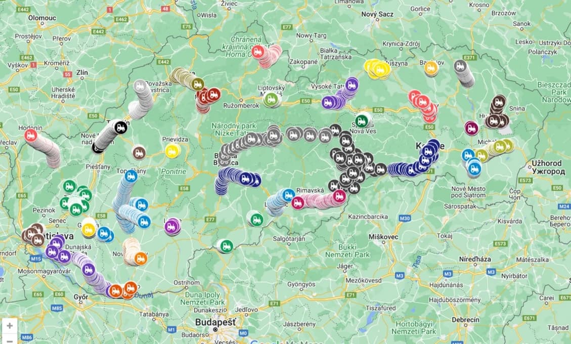 Slovenskí poľnohospodári sú v uliciach. Ich hlasy je počuť v EÚ (VIDEO)