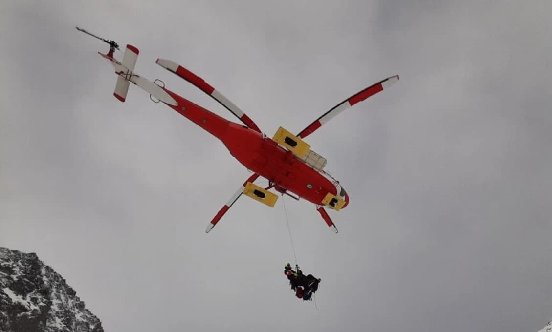 Vo Vysokých Tatrách zachraňovali skialpinistu