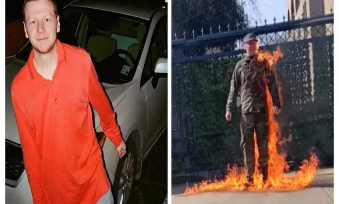 Americký letec Aaron Bushnell sa upálil pred izraelskou ambasádou vo Washingtone
