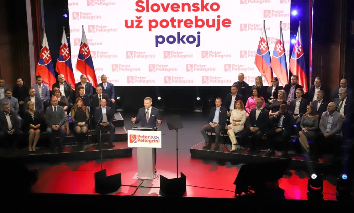 Slovensko bude mať nového prezidenta Petra Pellegriniho