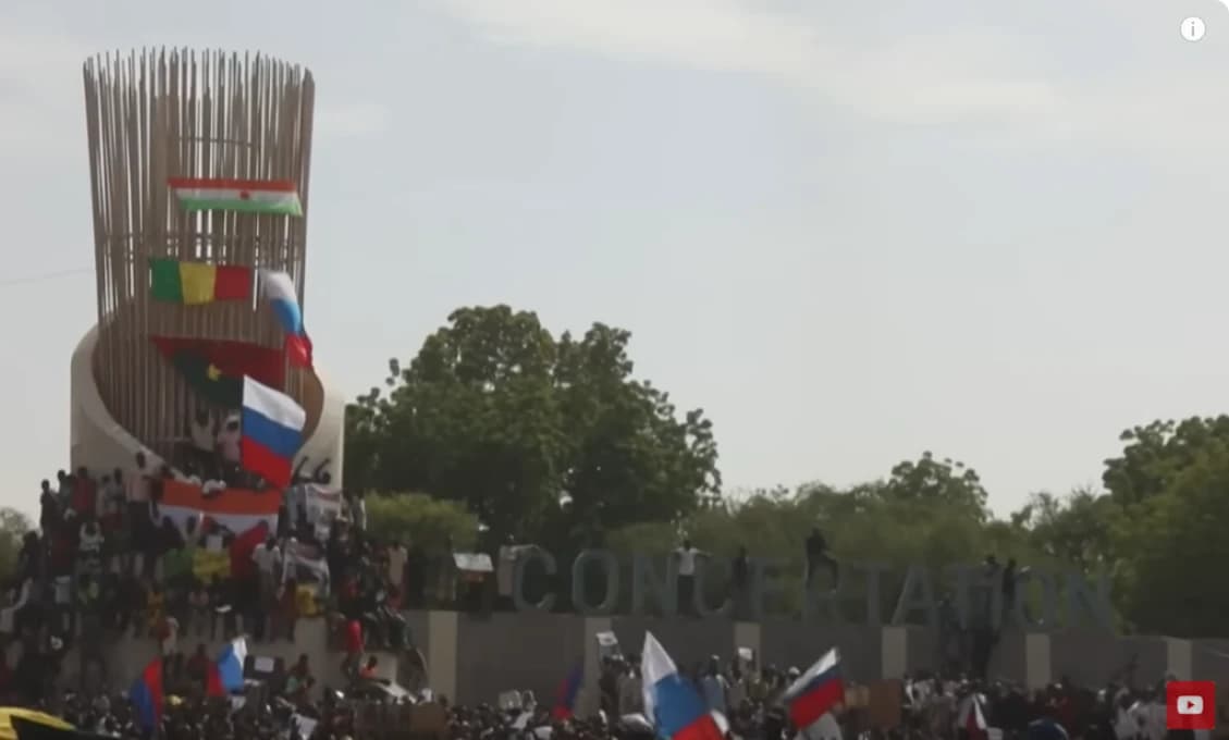 Ruská armáda "zavítala" do afrického Nigeru