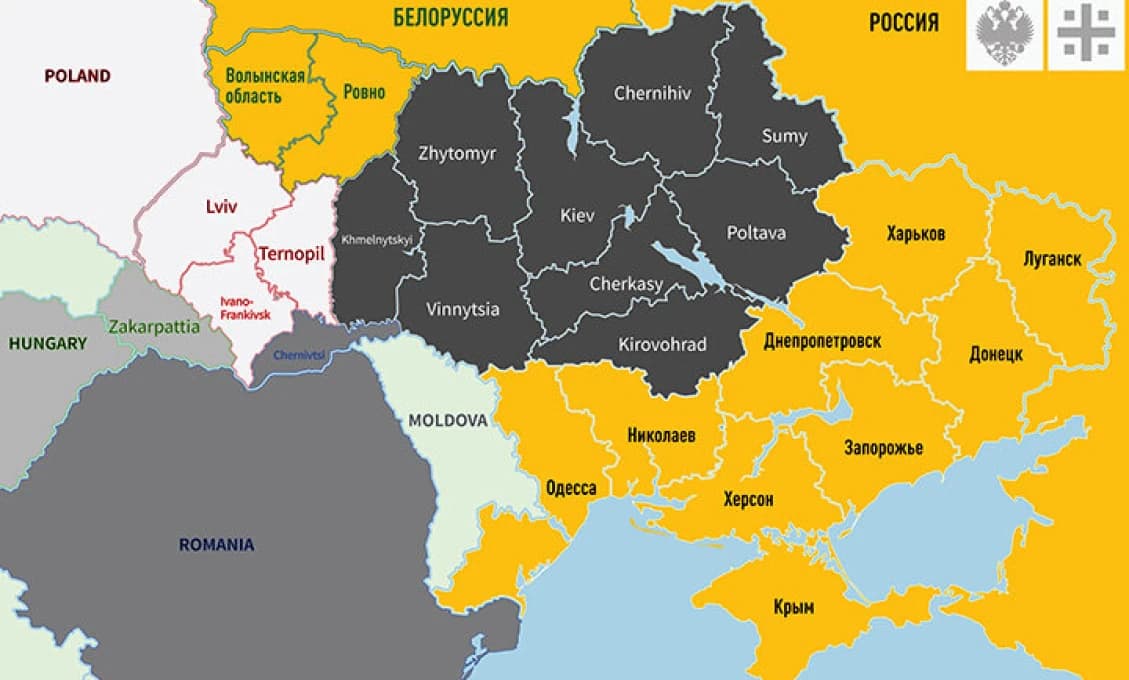 Aké územia by chceli niektorí na Ukrajine prenechať Rusku?