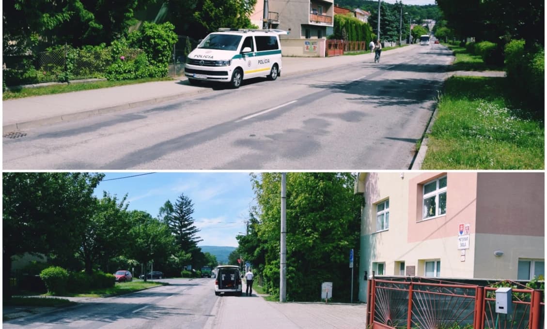 Polícia hľadá svedkov nehody v Sliači, zranený je 88-ročný muž