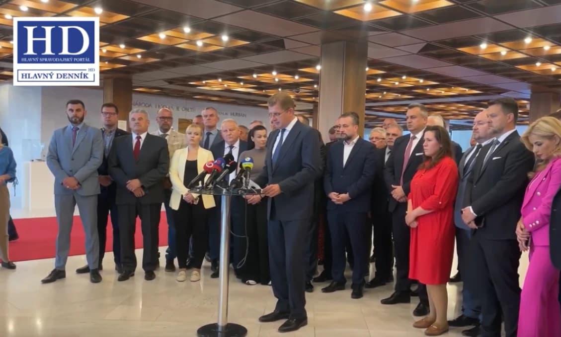 Vyhlásenie koalície k útoku na premiéra Róberta Fica
