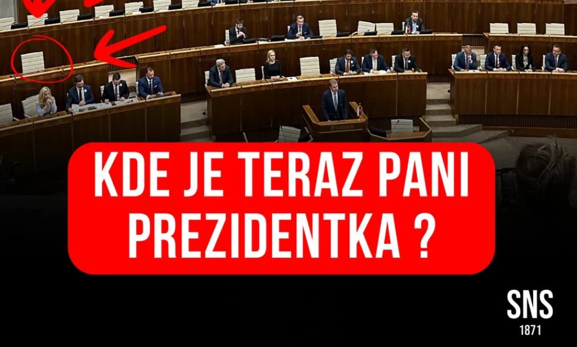 KDE JE TERAZ PANI PREZIDENTKA?