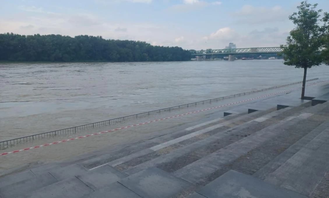 V dolnej časti Dunaja sa očakáva mierny vzostup