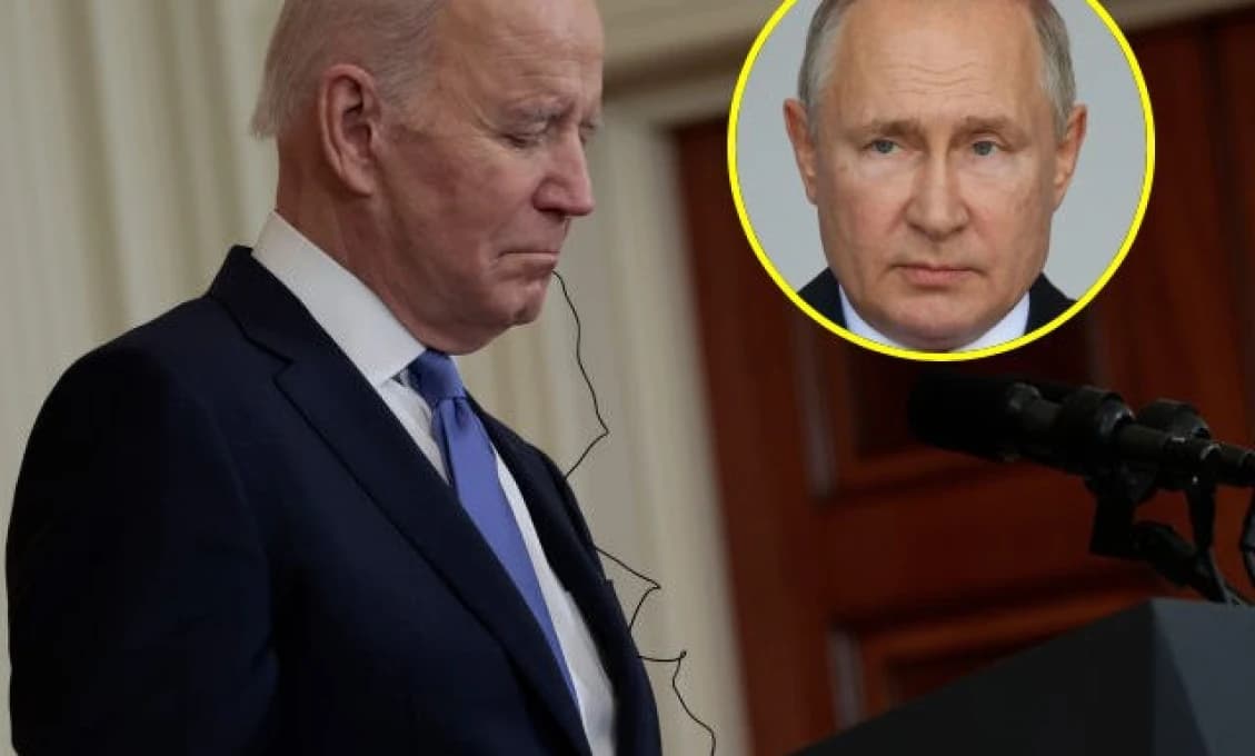 Stačila jedna Putinova veta a Biden pustil do gatí