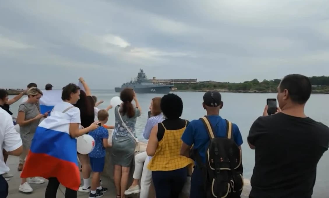 Ruské lode zavítali na Kubu. Američanov z nich "bolí hlava" (VIDEO)