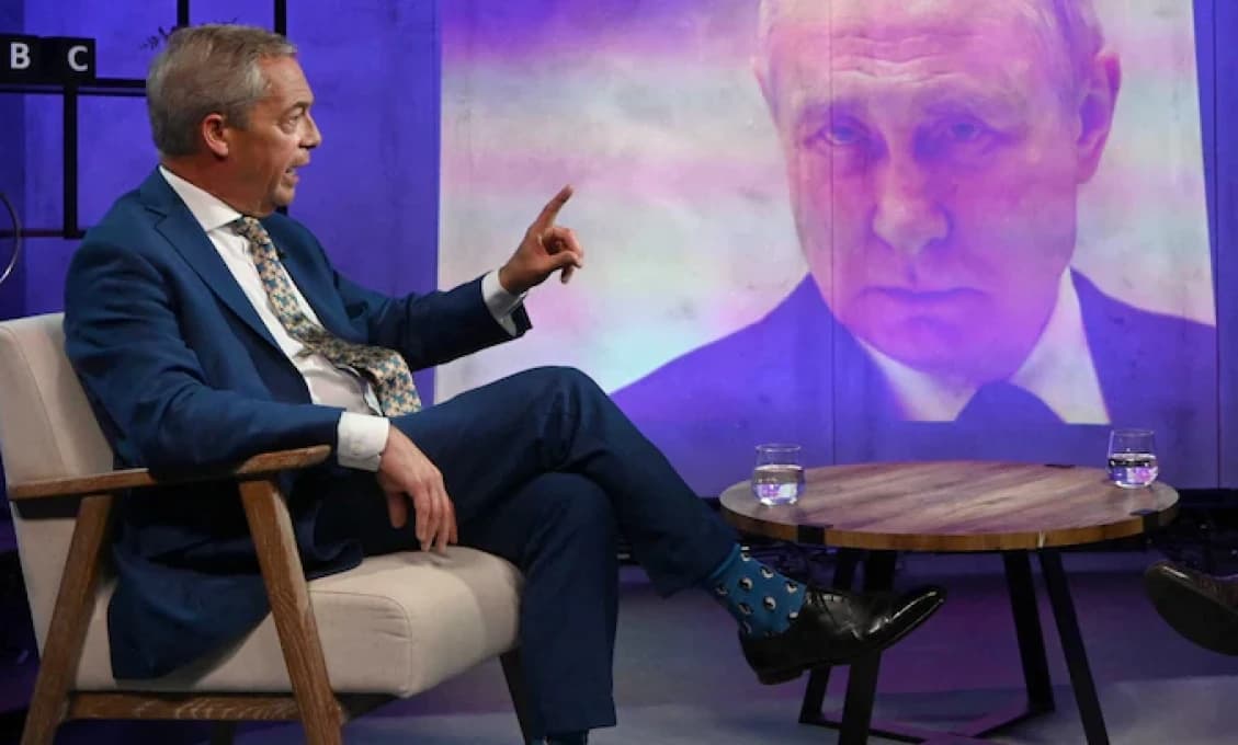Nigel Farage rozzúril britského premiéra: VOJNU NA UKRAJINE VYPROVOKOVALI EÚ A NATO!