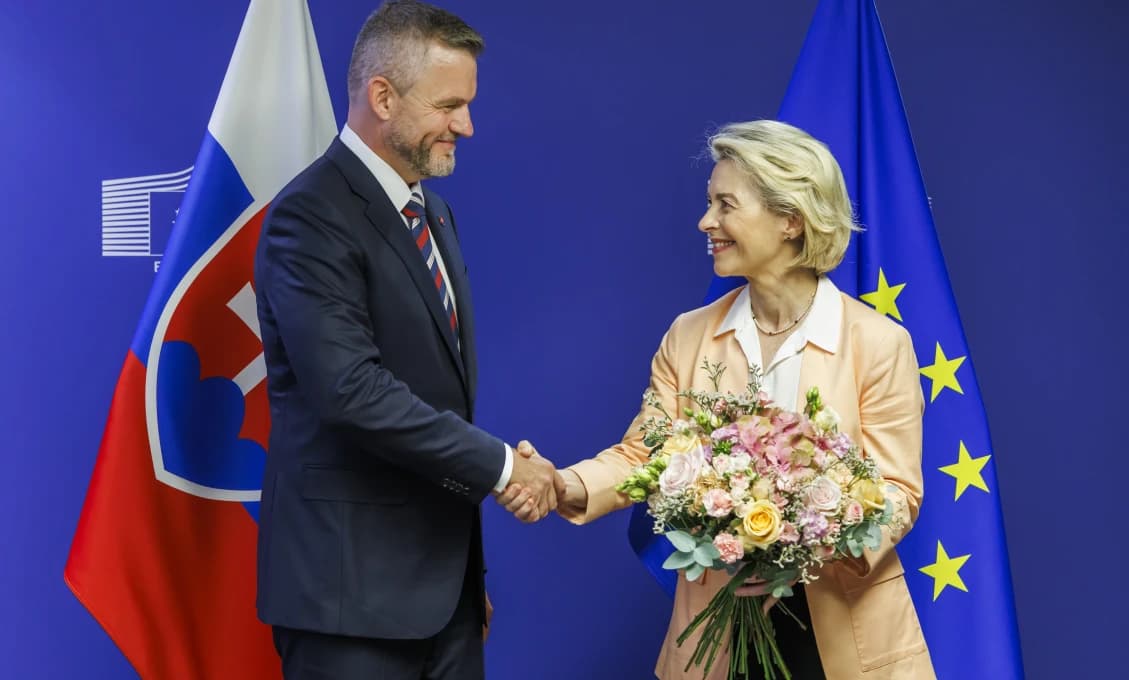 Prezident sa stretol s Ursulou von der Leyenovou