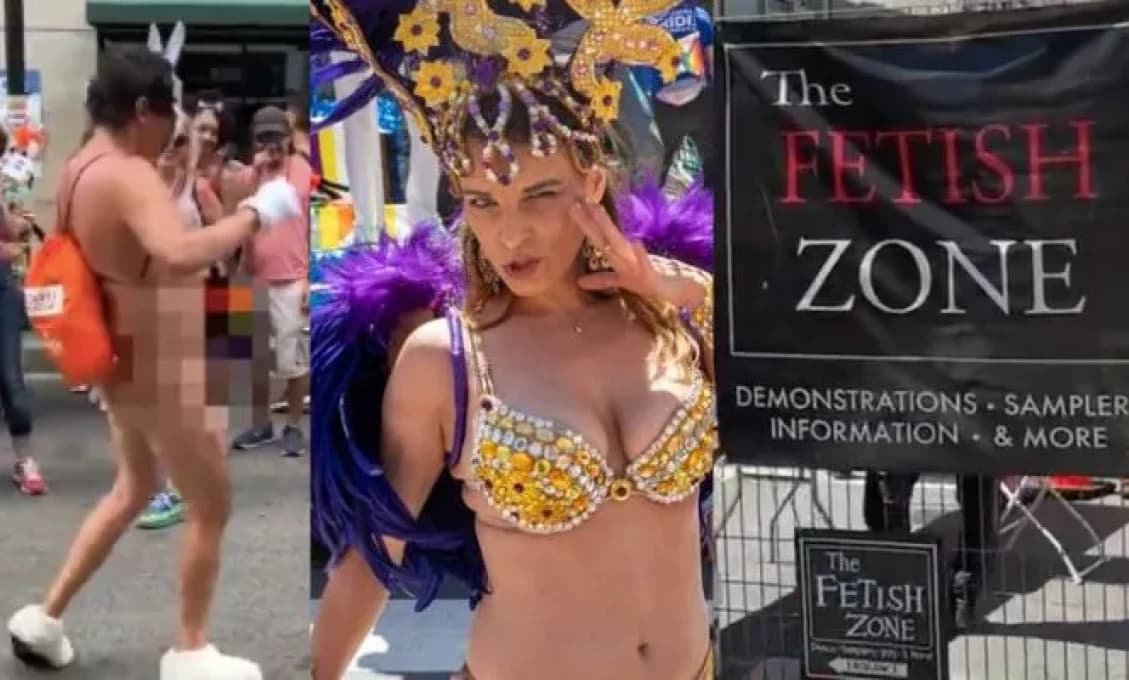 Šokujúce scény na San Francisco Pride: Paráda lásky alebo festival nerestí?