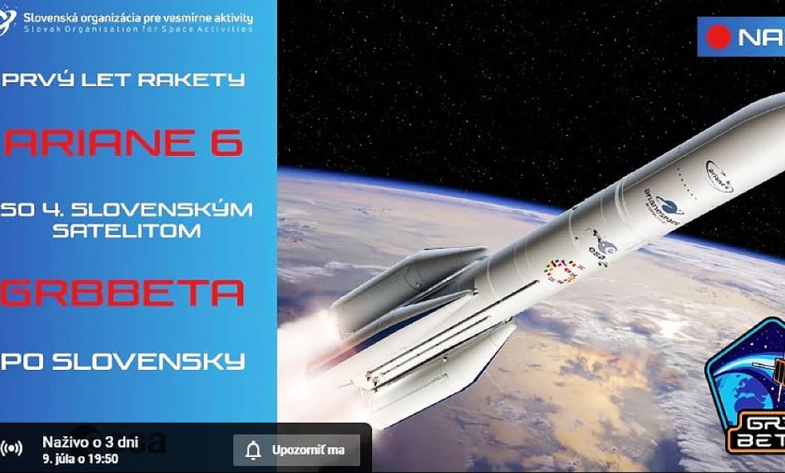 Štvrtá slovenská družica sa čoskoro vydá na obežnú dráhu