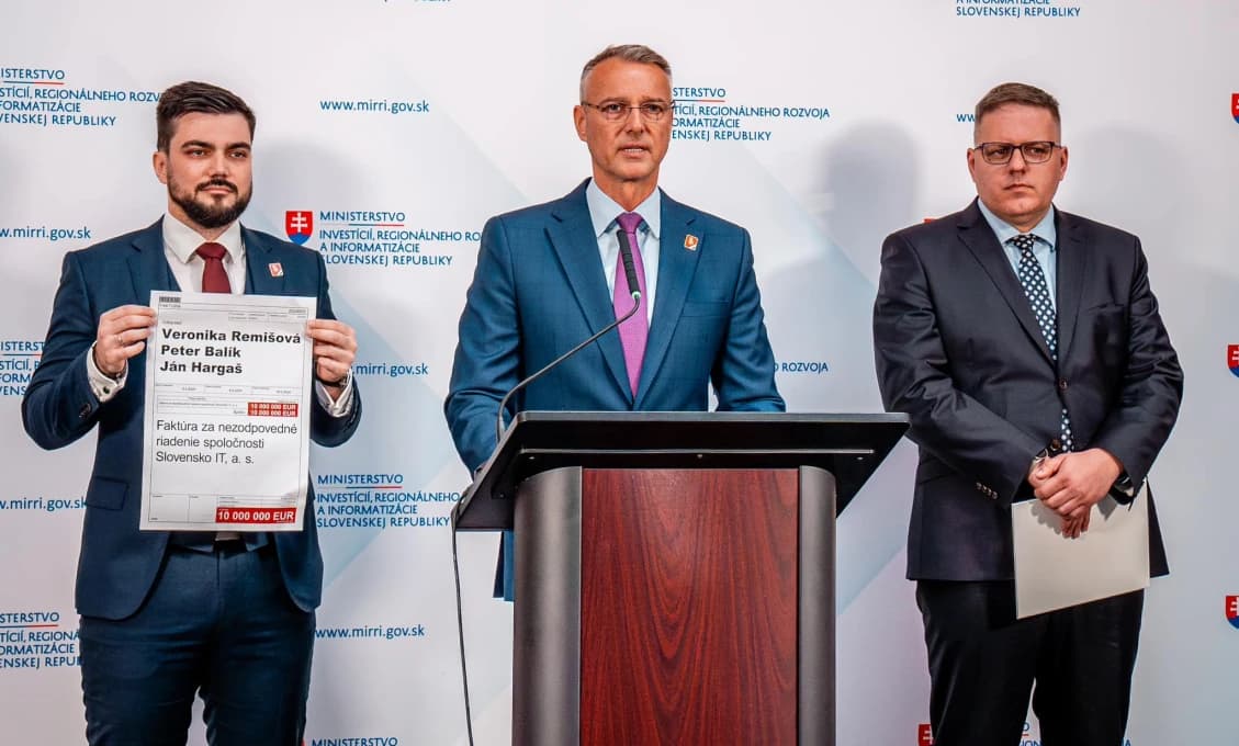 Remišová v PROBLÉMOCH! Nezodpovedné počínanie štátnej akciovky Slovensko IT má dohru