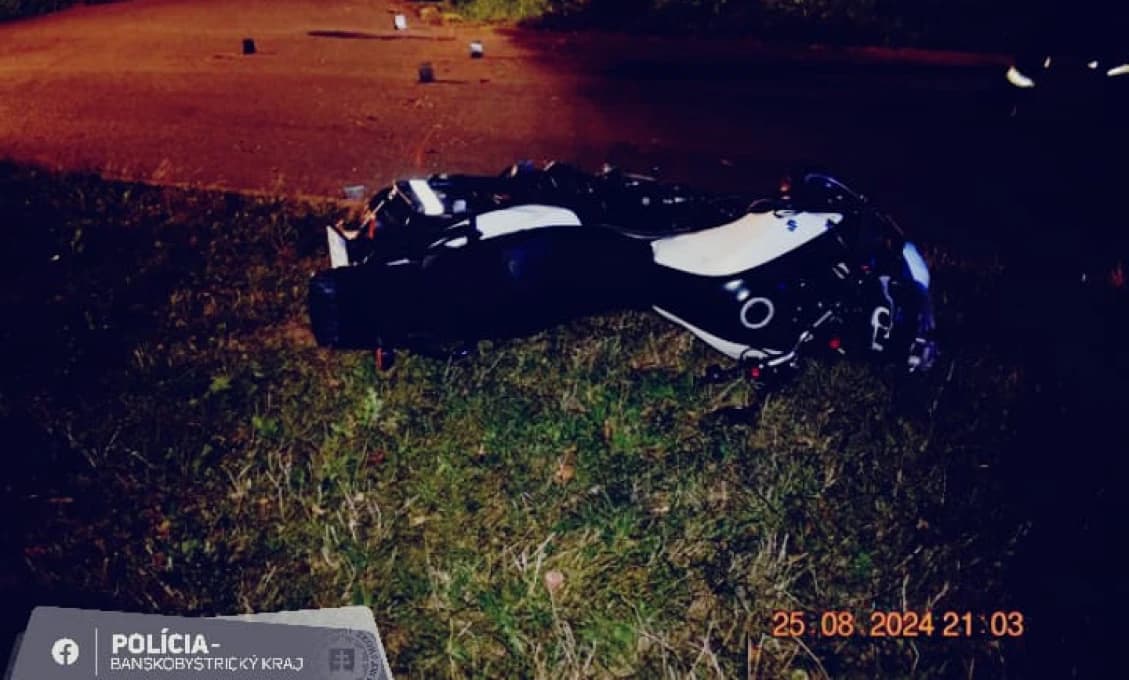 Lučenec: Otec so synom dostali na motorke šmyk, chlapec zomrel!