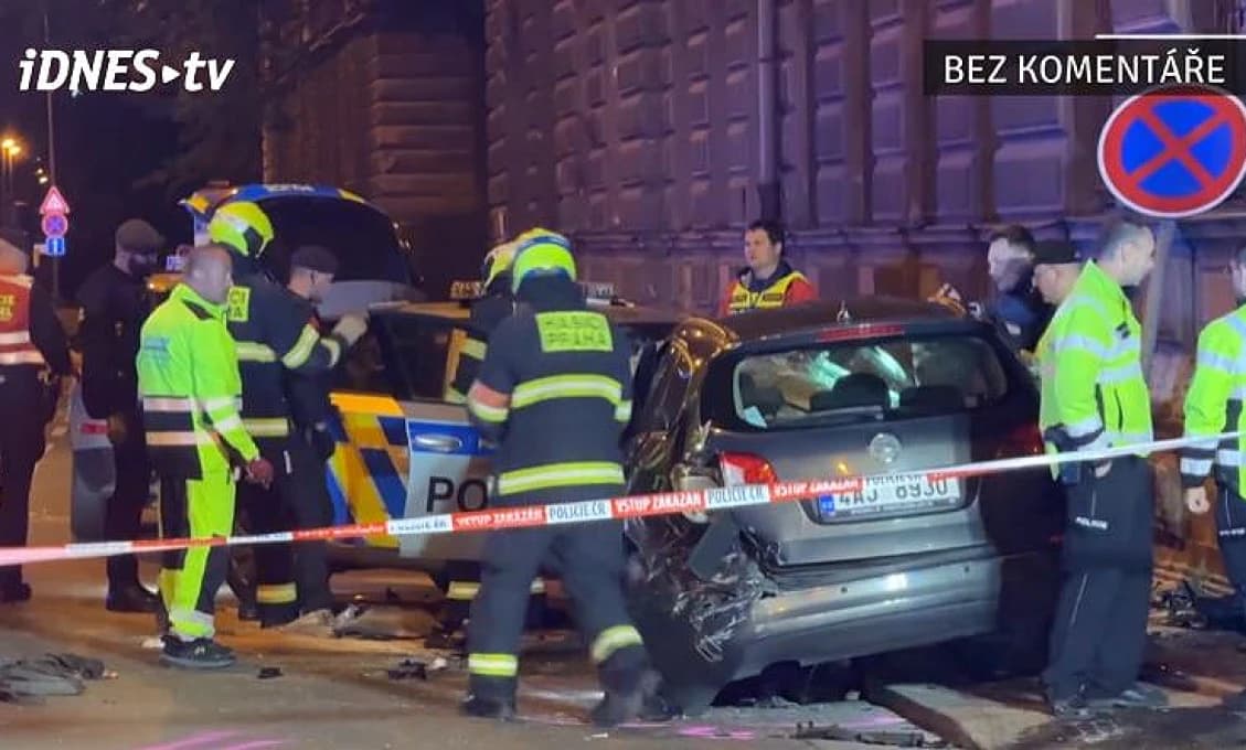 Pražská policajná naháňačka, zomrela nevinná mladá žena
